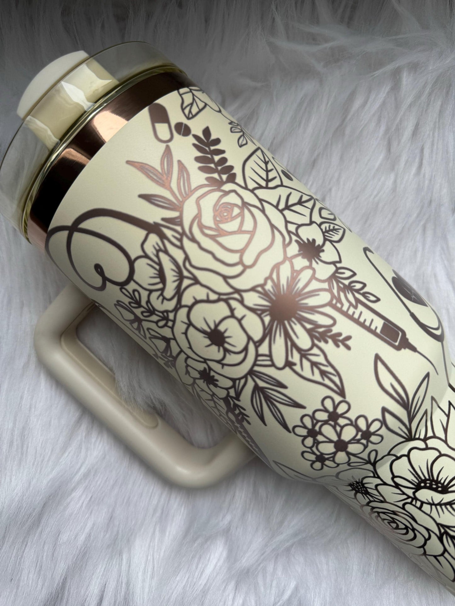 Nurse design 40 oz engraved tumbler~ Nurse Tumbler~ Nurse gift