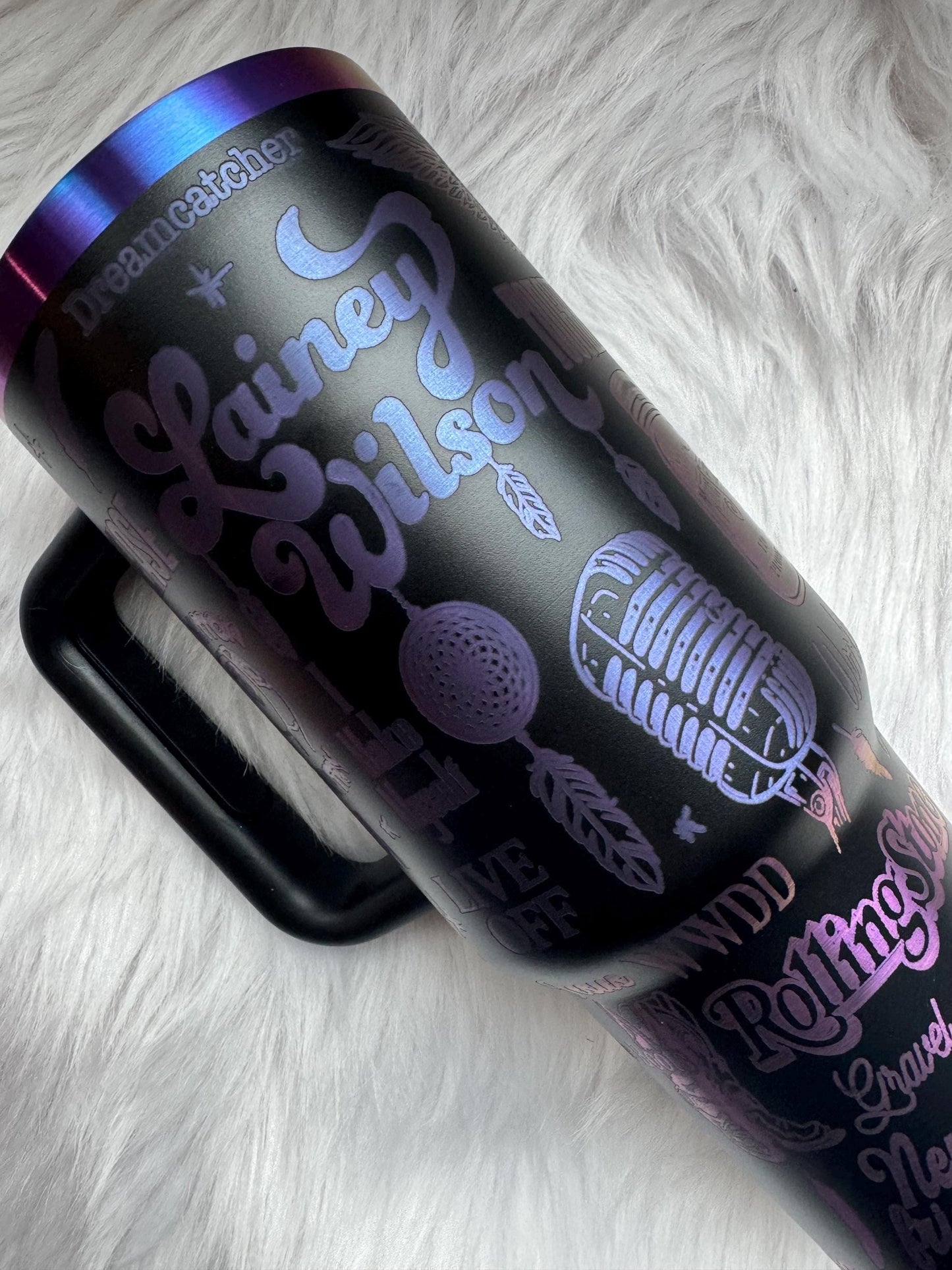 Lainey W engraved tumbler~ Lainey lover gift~ Insulated hot and cold 40 oz Tumbler ~Custom Engraved Tumbler~