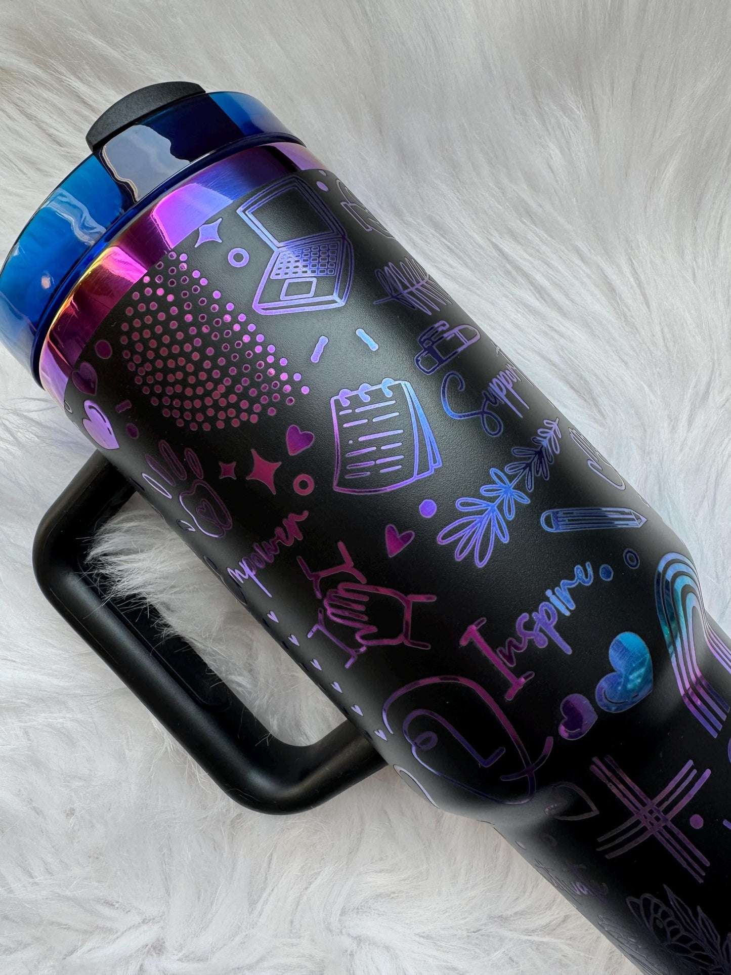 Social Worker 40 oz engraved tumbler~ Insulated hot and cold 40 oz Tumbler ~Custom Engraved Tumbler~ Therapist gift~ Social Worker gift~