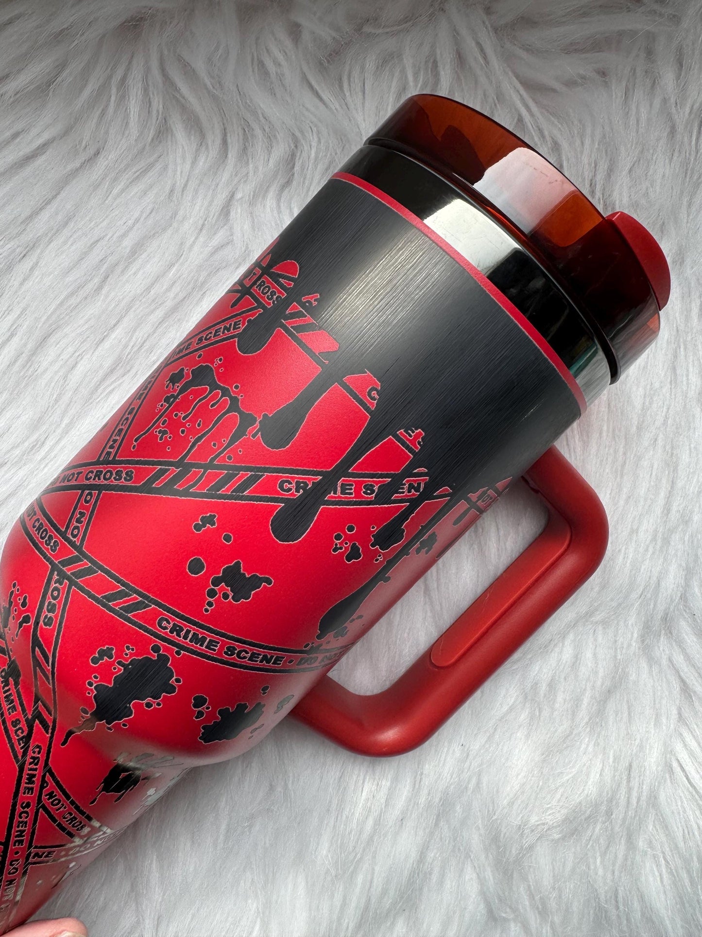 True Crime engraved tumbler~ True Crime lover gift~ Insulated hot and cold 40 oz Tumbler ~Custom Engraved Tumbler~